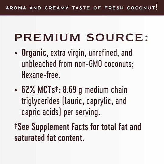 Coconut Oil Organic Extra Virgin, NWA